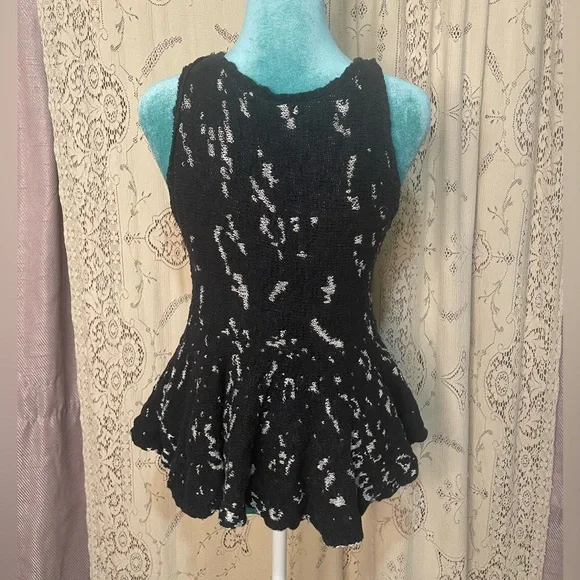 Free people: knit peplum tank - Picture 4 of 6